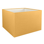 Gold Square Gold square lampshade with natural cotton lining