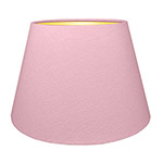 Pale Pink Tapered Lampshade