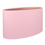 Pink oval lampshade
