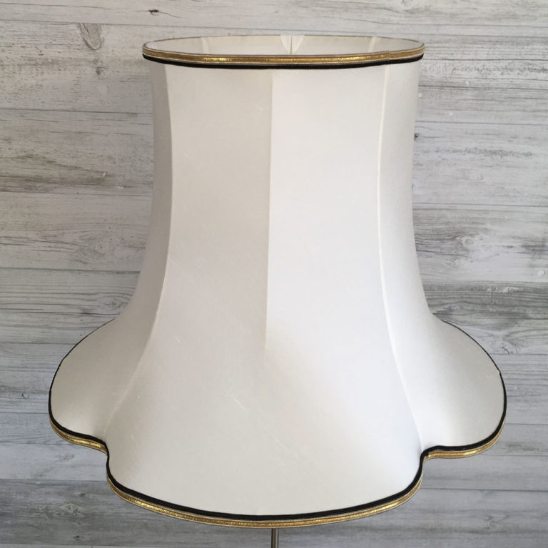 A clover shaped lampshade that we saved