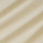 image of the cream faux silk close up