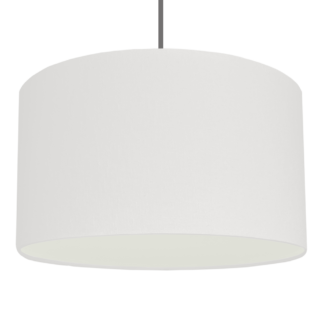 A drum pendant lampshade complete with diffuser, click to customise in the colour of your choice