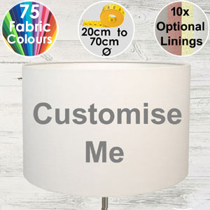 Drum TL Cylindrical Table Lampshade
