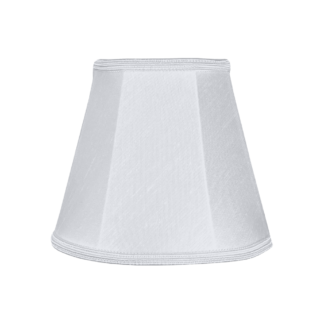Empire Retro Candle Shade in ivory with classic tapered silhouette