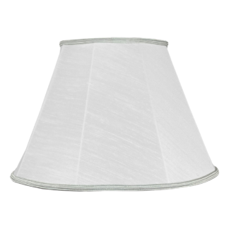 White empire retro fabric lampshade
