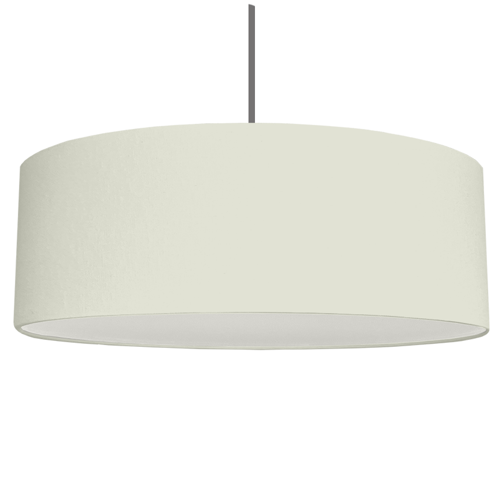 Our Off White brushed cotton used for our Extra Large Drum Lampshade with diffuser