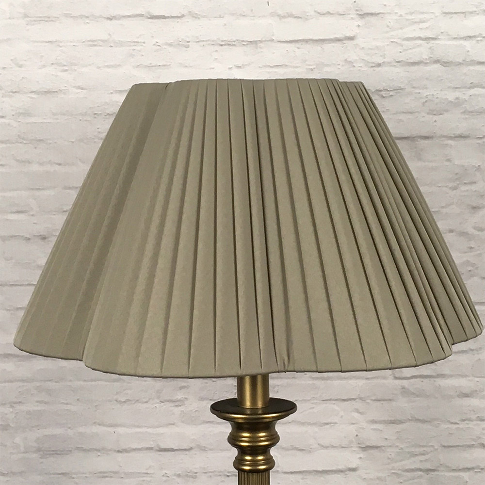 Unlit Taupe Daisy Shade