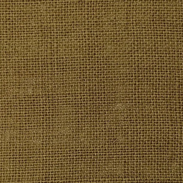 Olive Green hessian fabric lampshade close up texture