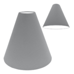Ash Plain Cotton for Cone Lampshade
