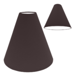 Chocolate Cotton for Cone Lampshade