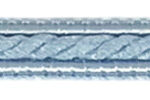 Pale Blue coloured rope trim, click to add to your lampshade