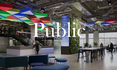 Click for more information of our trade lampshades supplied for public spaces