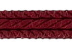Ruby coloured rope trim, click to add to your lampshade