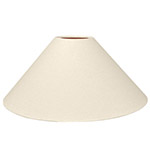 Cream coolie lampshade